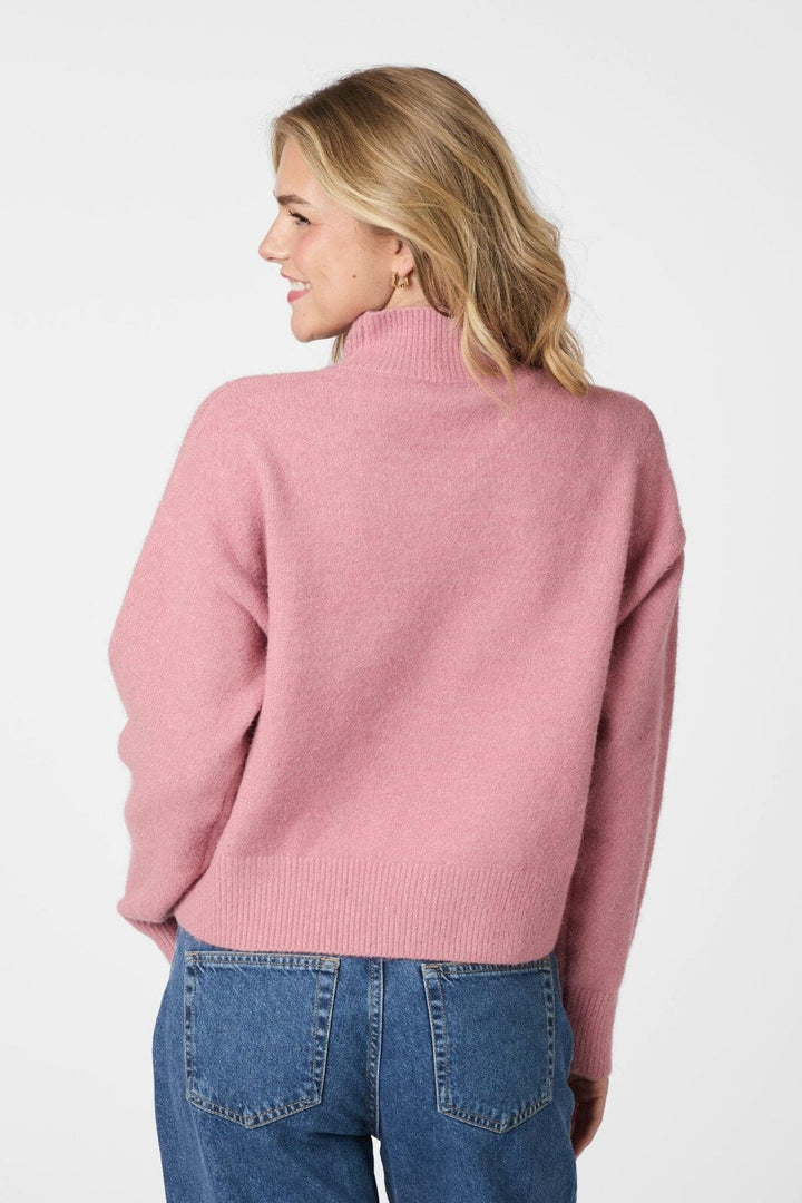 Neo Noir - Paulina Knit Blouse 159703 - 165 - Rose