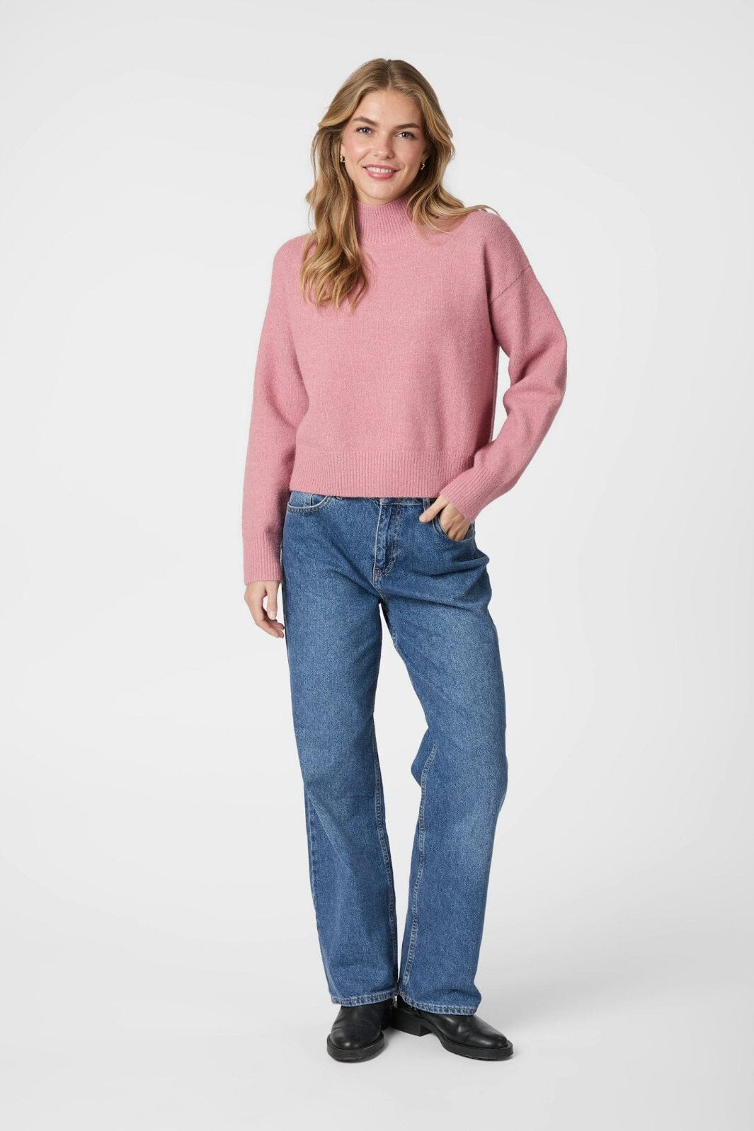 Neo Noir - Paulina Knit Blouse 159703 - 165 - Rose