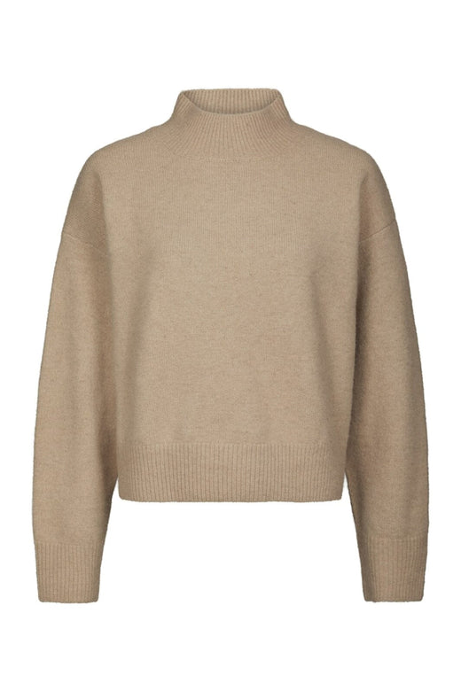 Neo Noir - Paulina Knit Blouse 159703 - 189 - Warm Grey