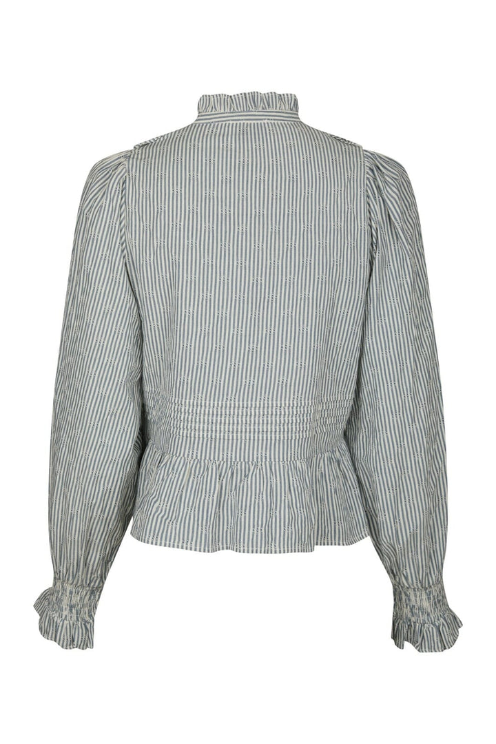 Neo Noir - Petrine Stripe Blouse 167993 - 140 - Blue