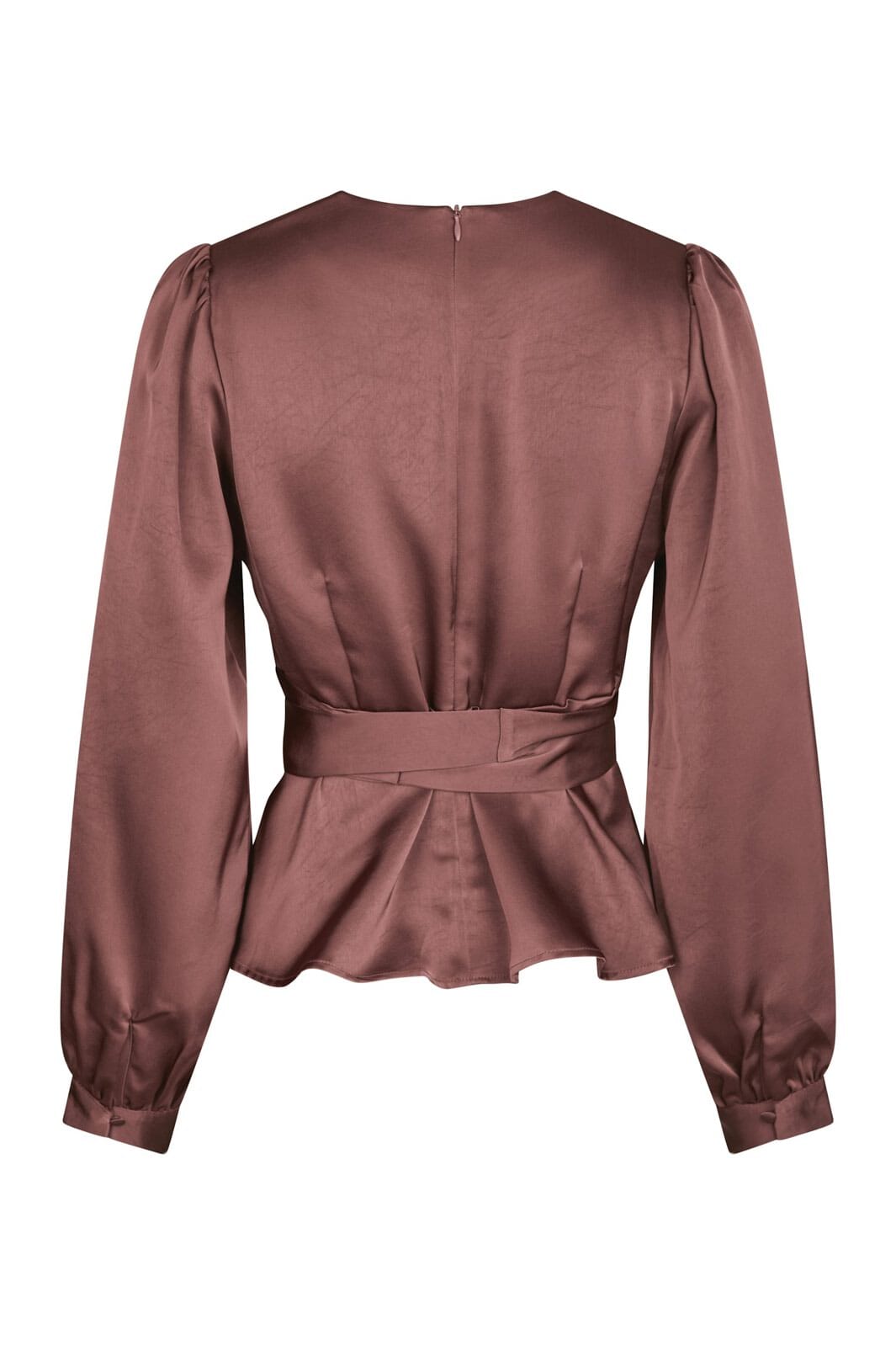 Neo Noir - Rista Heavy Sateen Blouse 164803 - 393 - Dark Rose