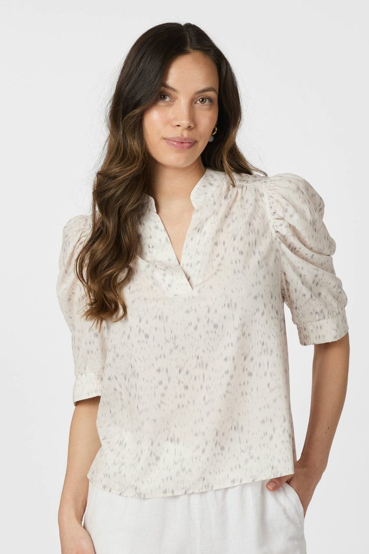 Neo Noir - Roella Dull Ditsy Blouse 166005 - 121 - Off White