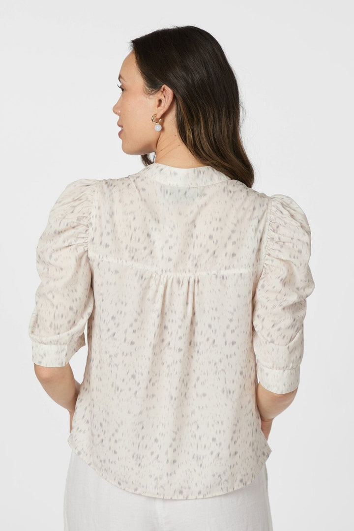 Neo Noir - Roella Dull Ditsy Blouse 166005 - 121 - Off White