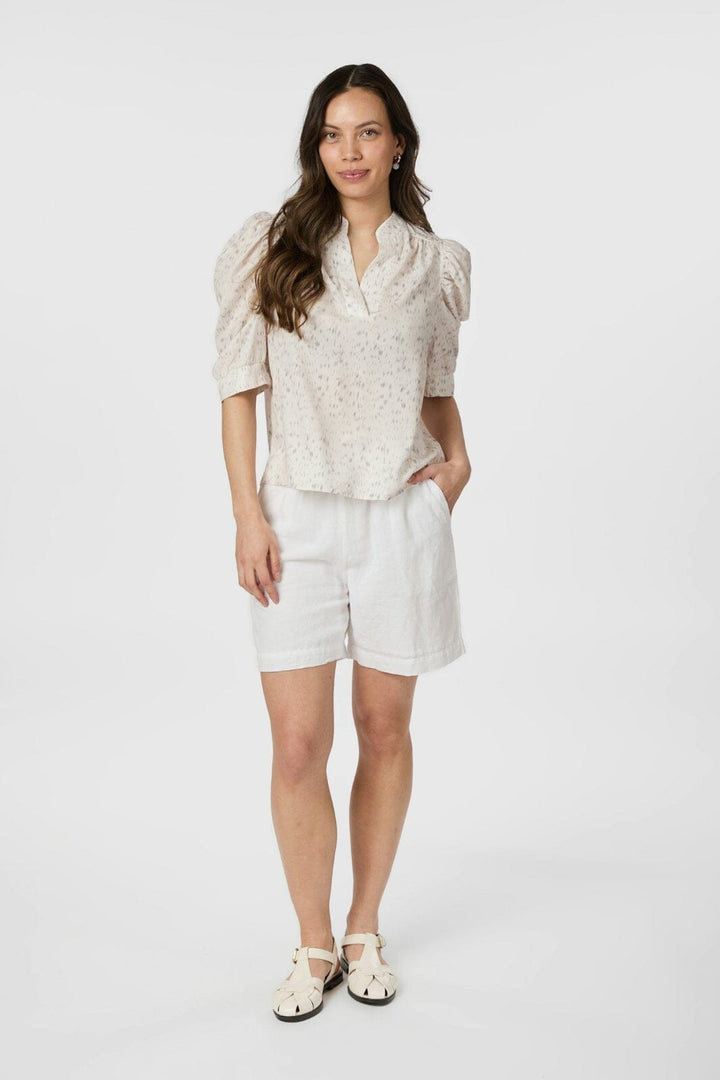 Neo Noir - Roella Dull Ditsy Blouse 166005 - 121 - Off White