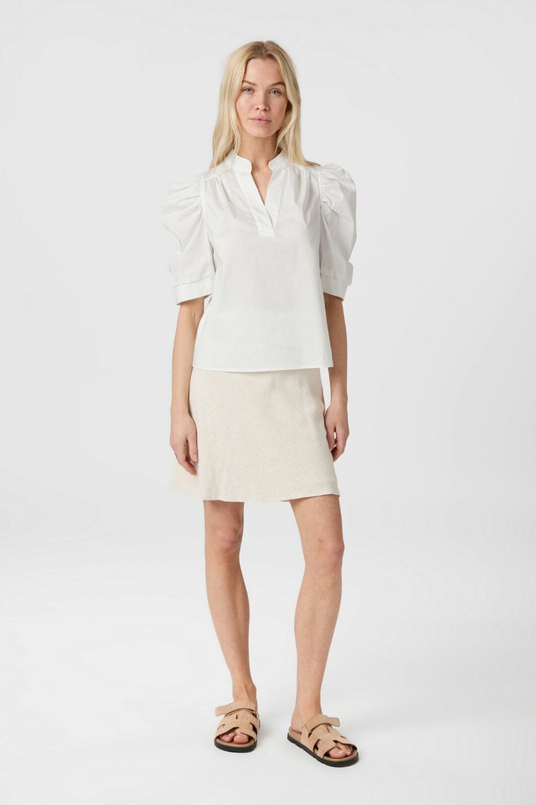 Neo Noir - Roella Poplin Blouse 164283 - 120 - White