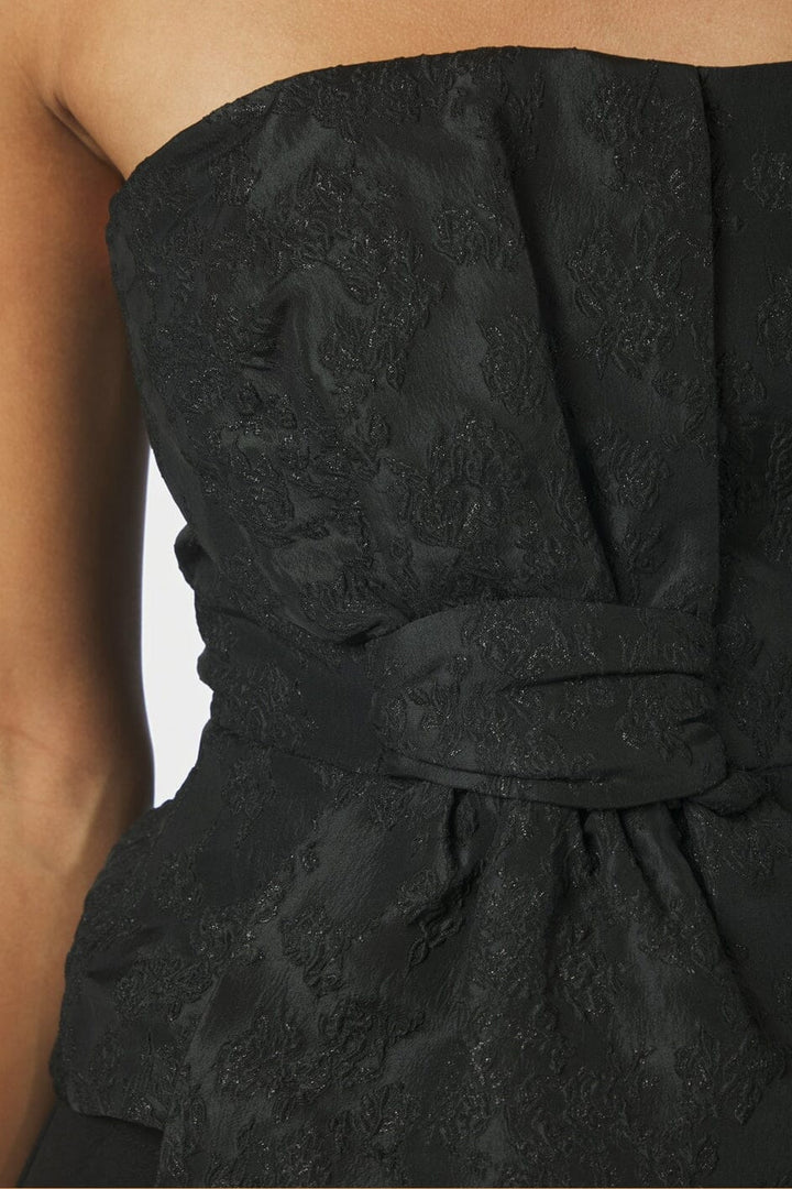 Neo Noir - Romilly Brocade Top 171062 - 100 - Black