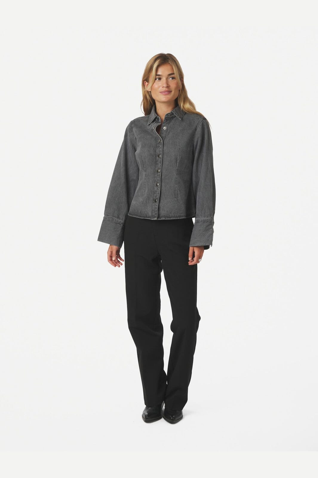 Neo Noir - Rosa D Shirt 166842 - 130 - Grey