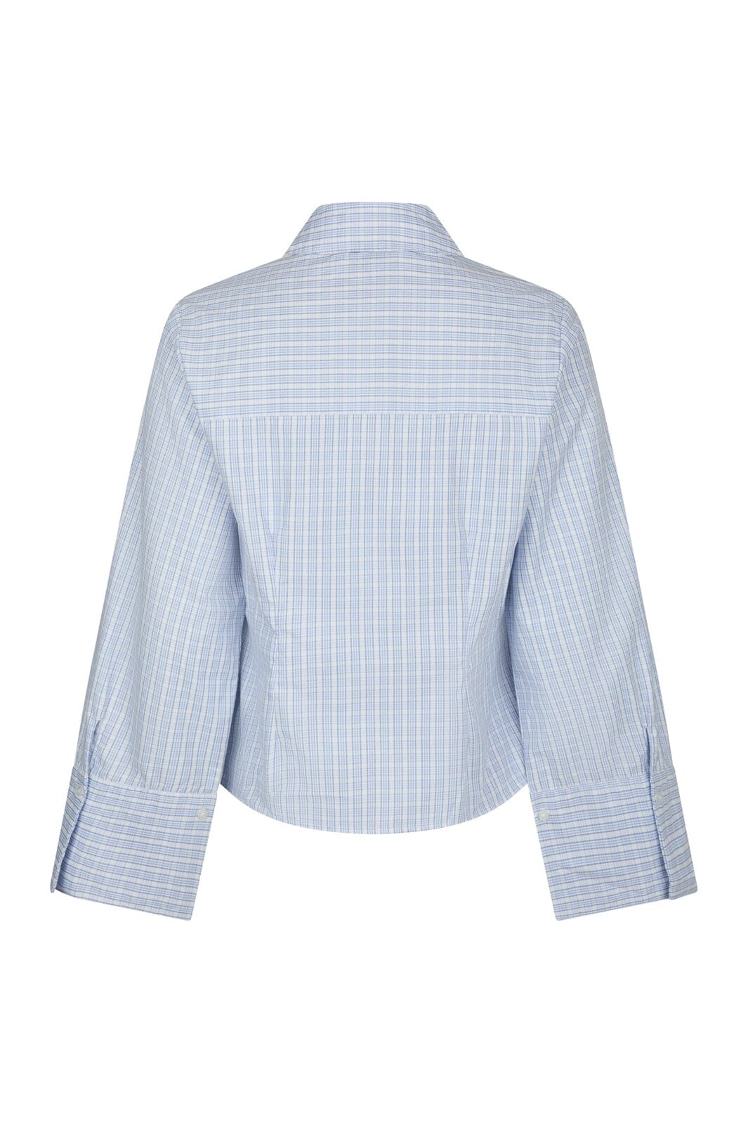 Neo Noir - Rosa Light Check Shirt 167942 - 145 - Light Blue
