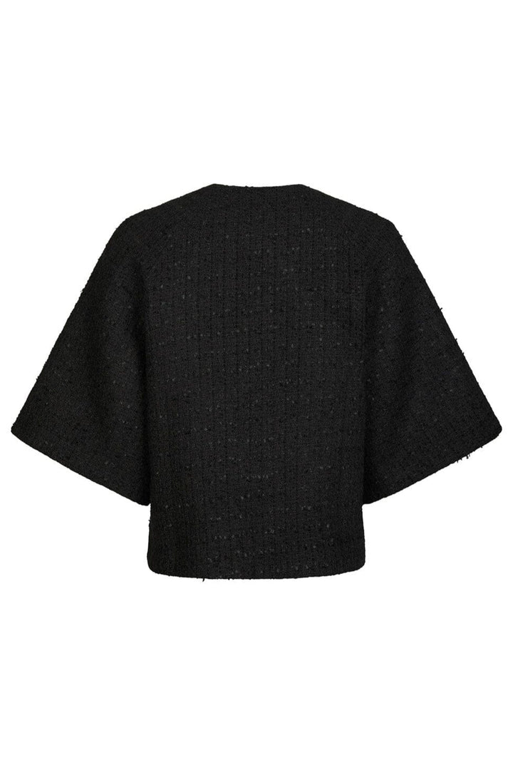 Neo Noir - Rosella Boucle Mini Jacket 166488 - 100 - Black