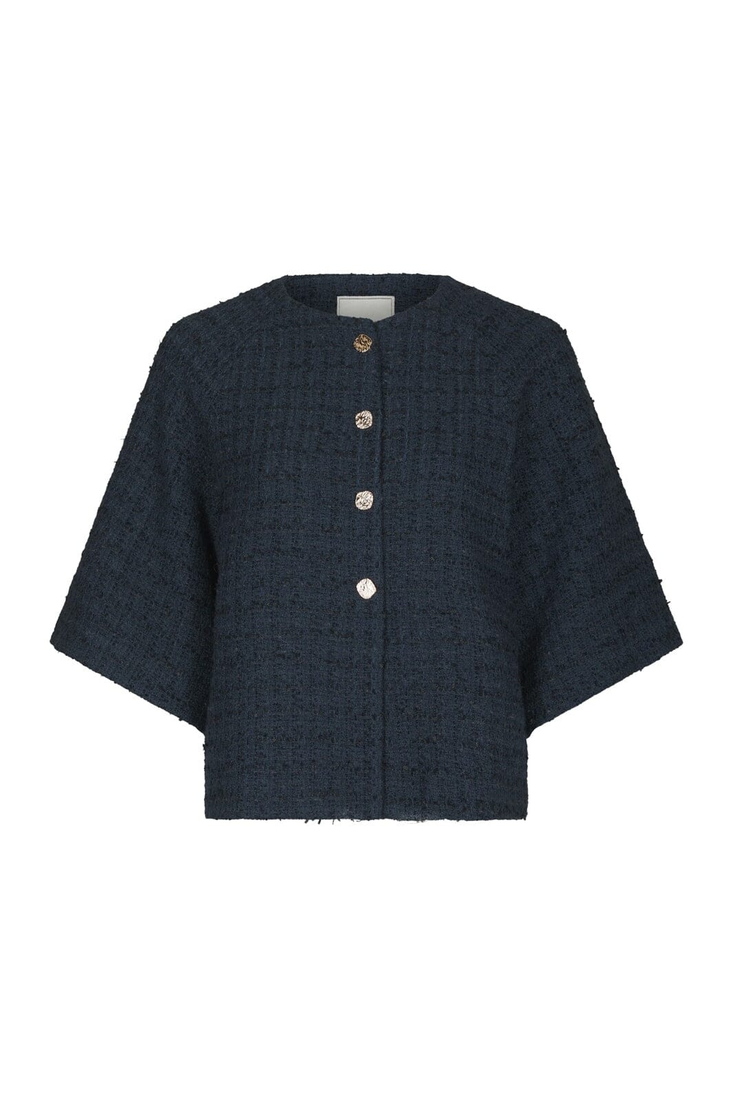 Neo Noir - Rosella Boucle Mini Jacket 166488 - 141 - Navy