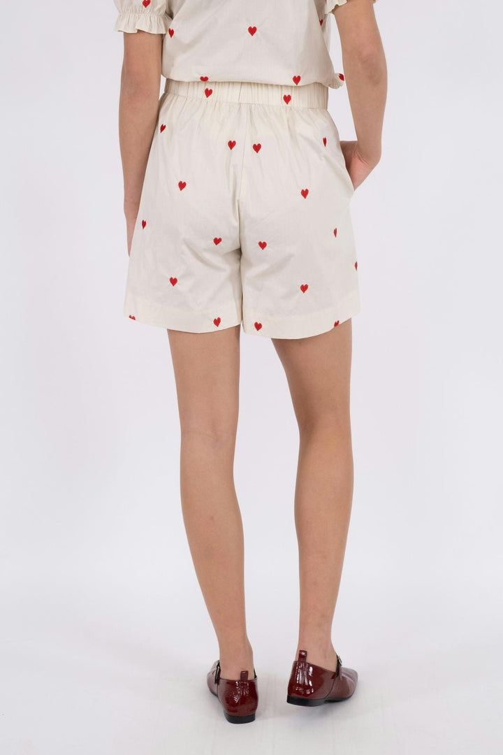 Neo Noir - Sakuri Hearts Shorts - Creme