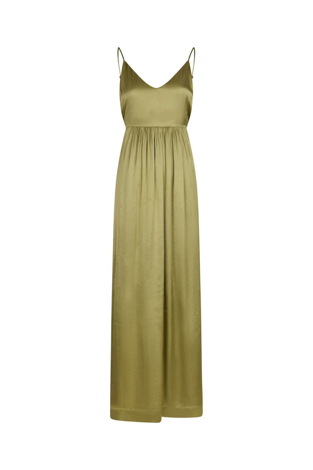 Neo Noir - Savani Long Soft Dress 166383 - 340 - Sage Green