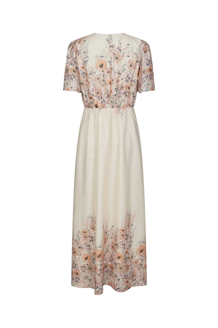 Neo Noir - Serna Flower Print Dress 166177 - 679 - Burned Powder