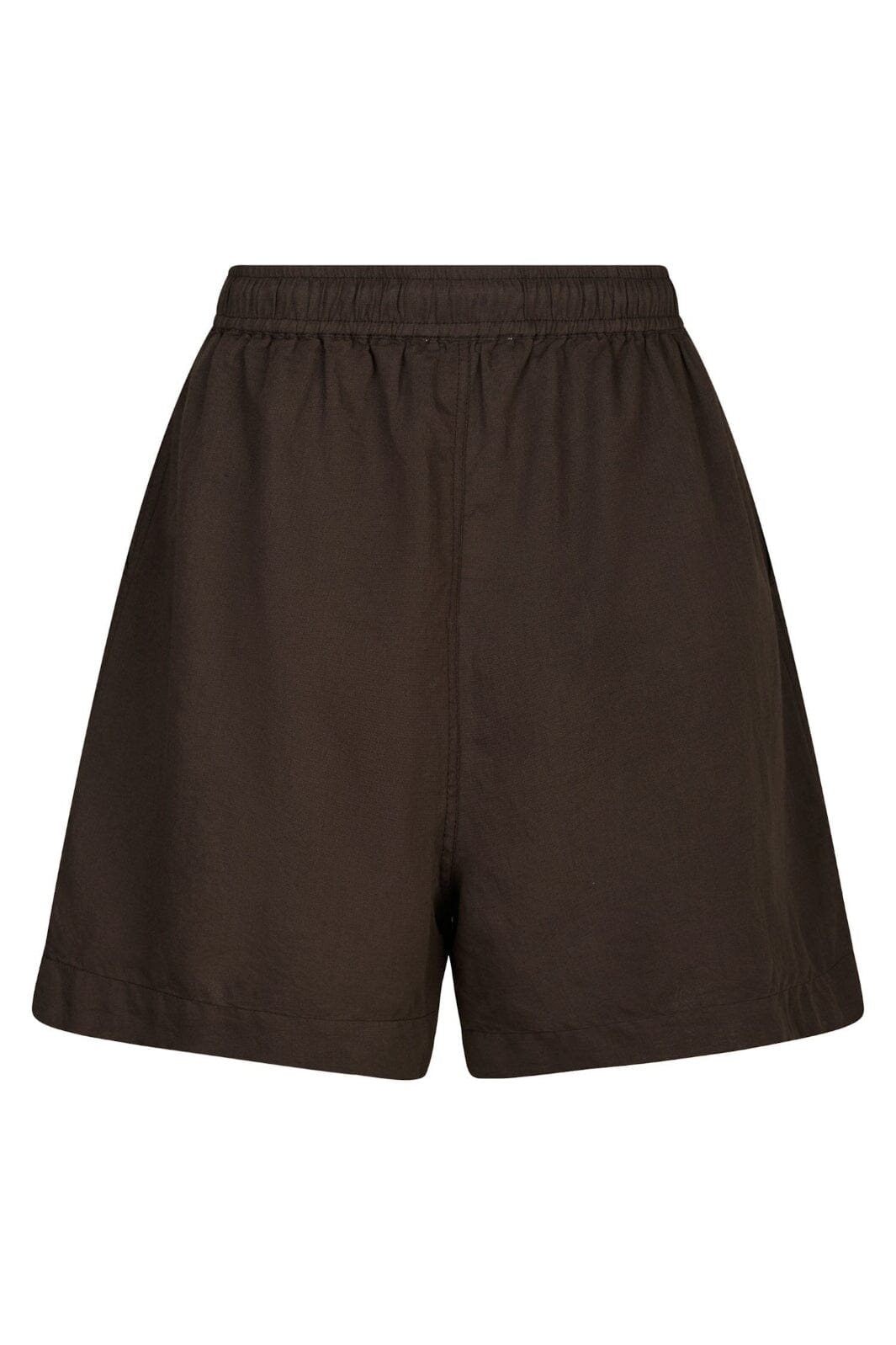 Neo Noir - Shala Linen Shorts 166102 - 676 - Dark Brown