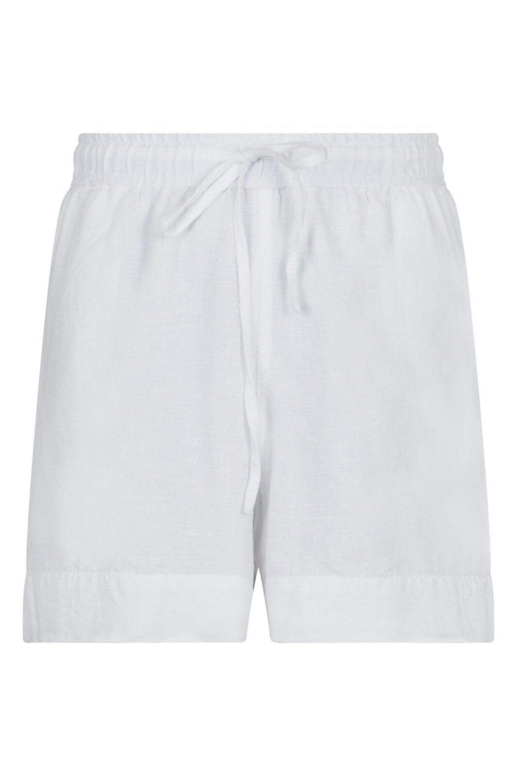 Neo Noir - Shea Linen Shorts - White Shorts 