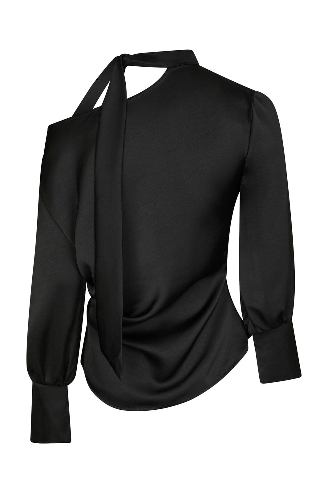 Neo Noir - Shirli Heavy Sateen Blouse 166967 - 100 - Black