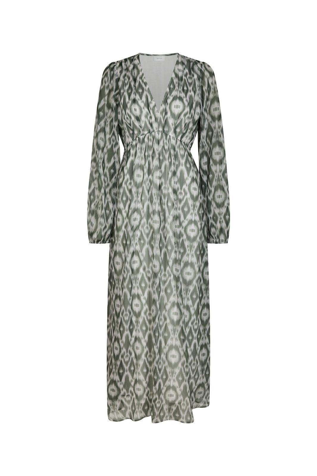 Neo Noir - Silfi Graphic Fade Dress 166049 - 723 - Dusty Green