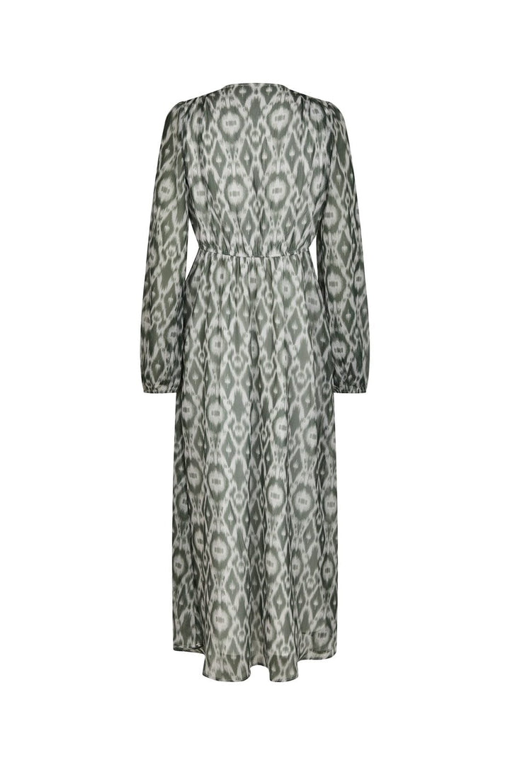 Neo Noir - Silfi Graphic Fade Dress 166049 - 723 - Dusty Green