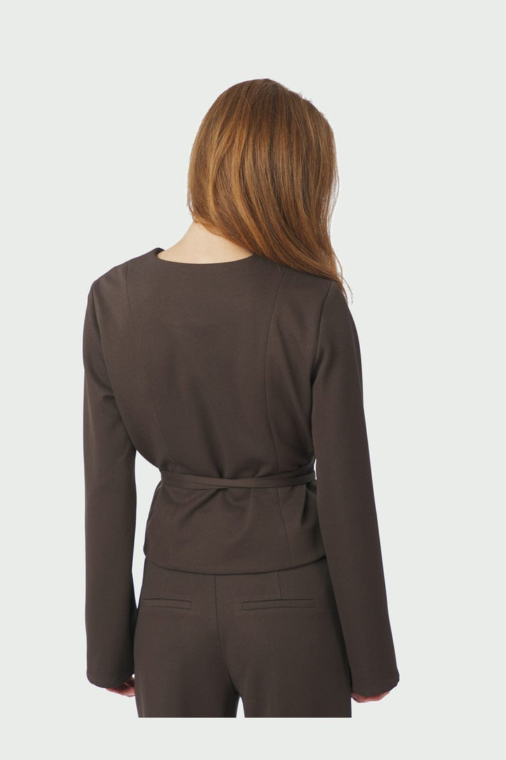 Neo Noir - Simmi Blouse 166361 - 676 - Dark Brown