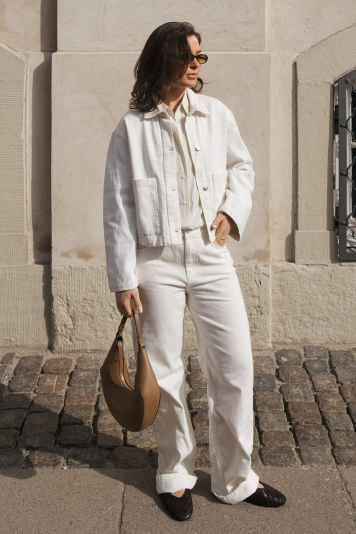 Neo Noir - Simona D Pants - White Jeans 