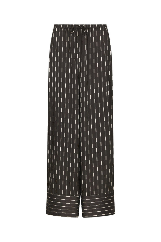 Neo Noir - Sora Print Pants 169279 - 676 - Dark Brown