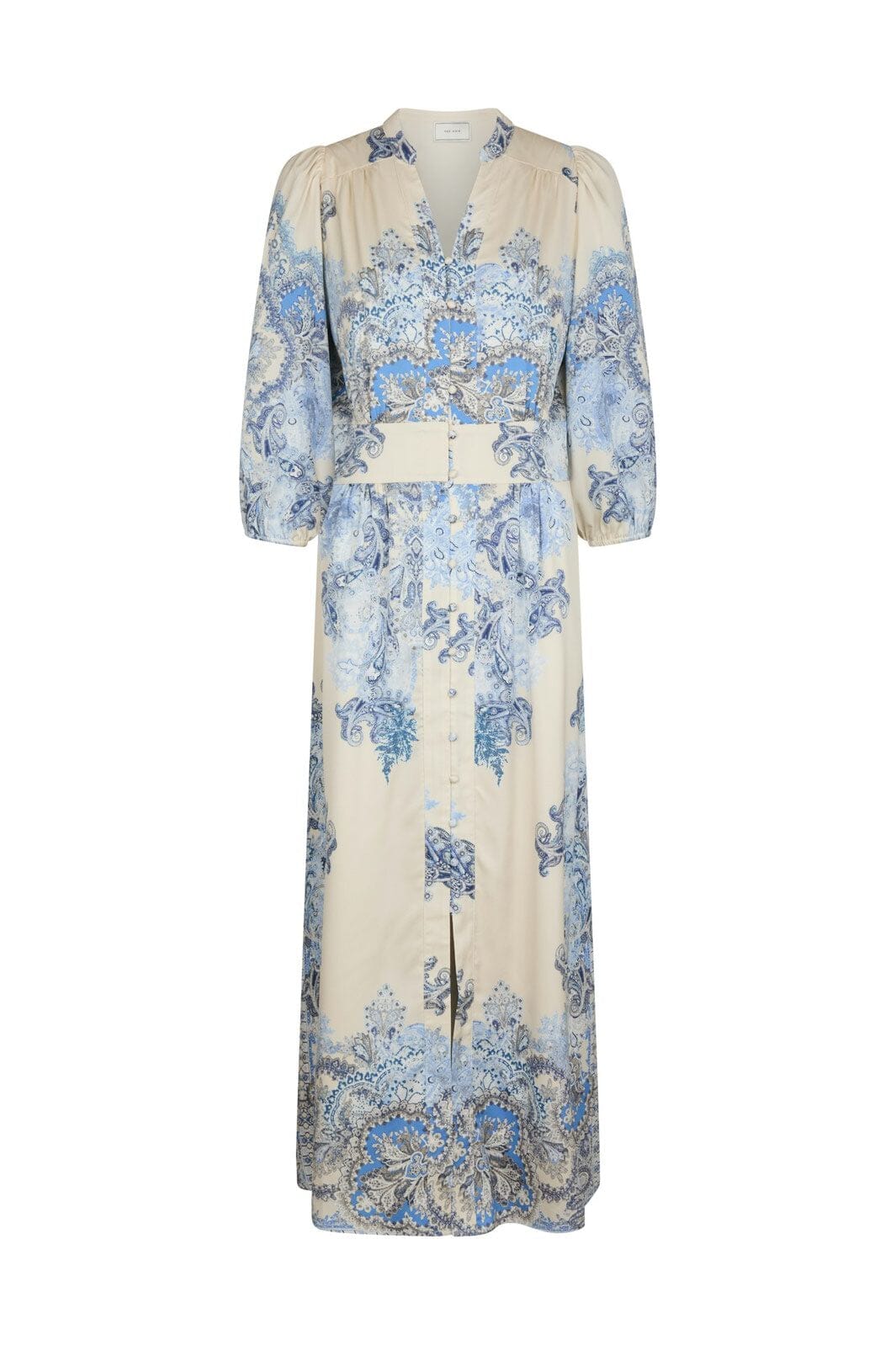 Neo Noir - Stellar Artist Paisley Dress 165339 - 510 - Powder Blue