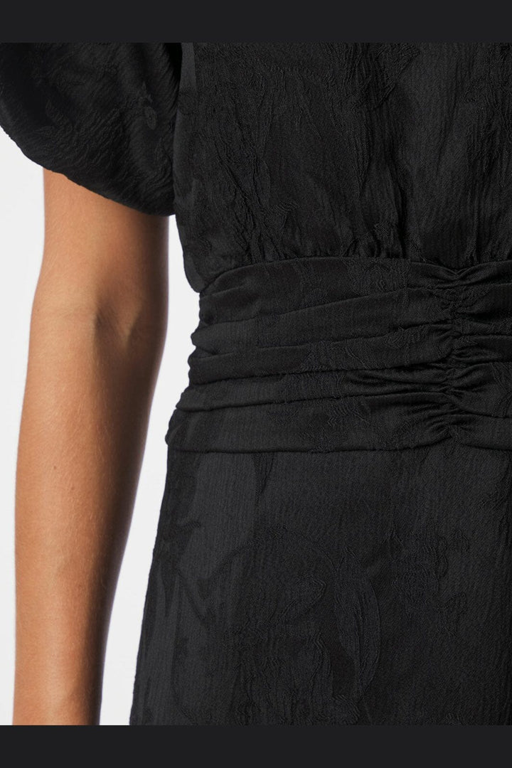 Neo Noir - Sulli Jacquard Dress 165010 - 100 - Black