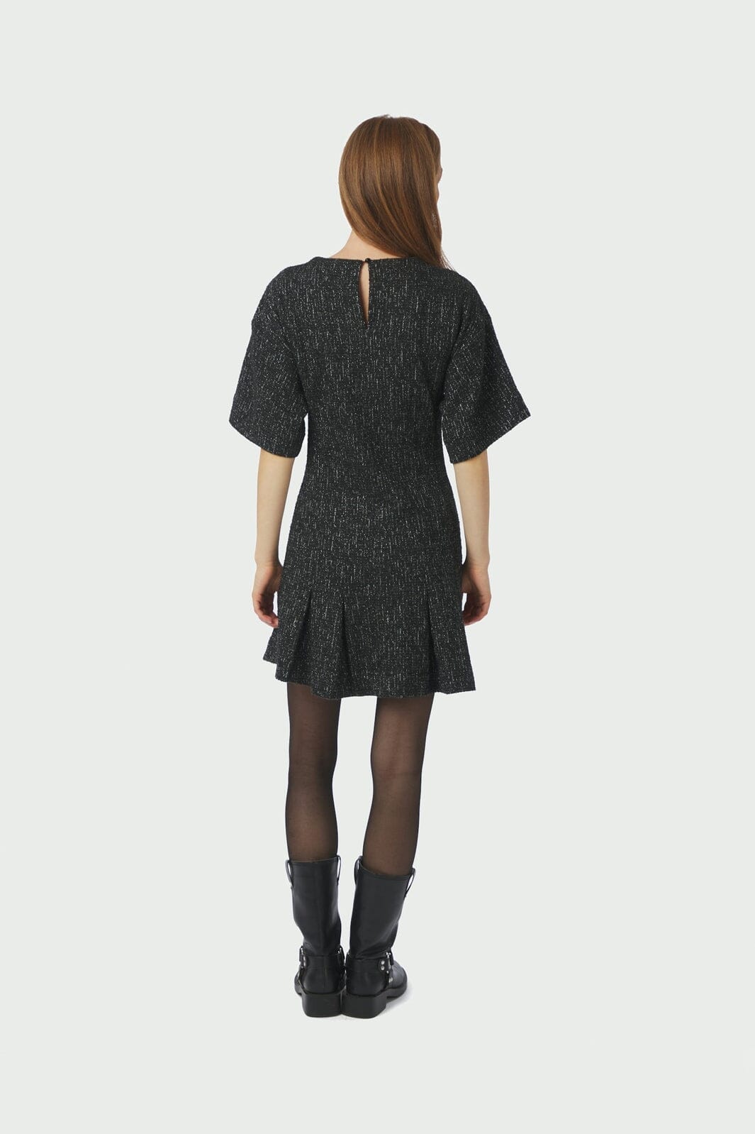 Neo Noir - Susie Boucle Dress 167094 - 100 - Black