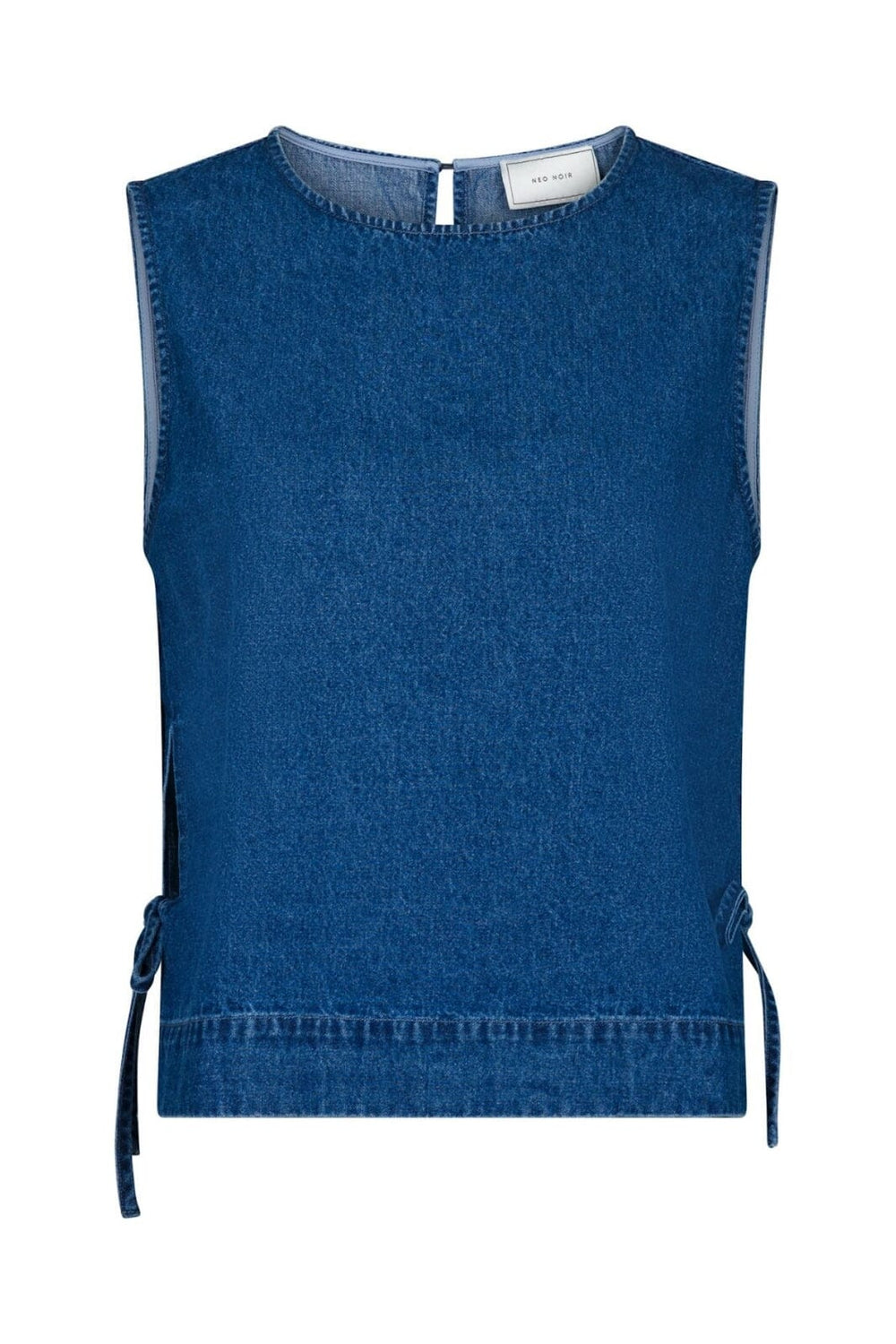 Neo Noir - Svetlana Denim Top - Blue Toppe 