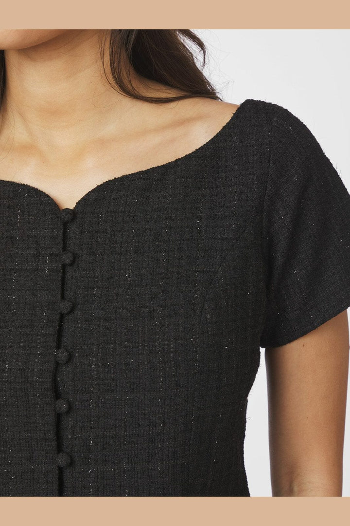 Neo Noir - Tango Boucle Top 166929 - 100 - Black