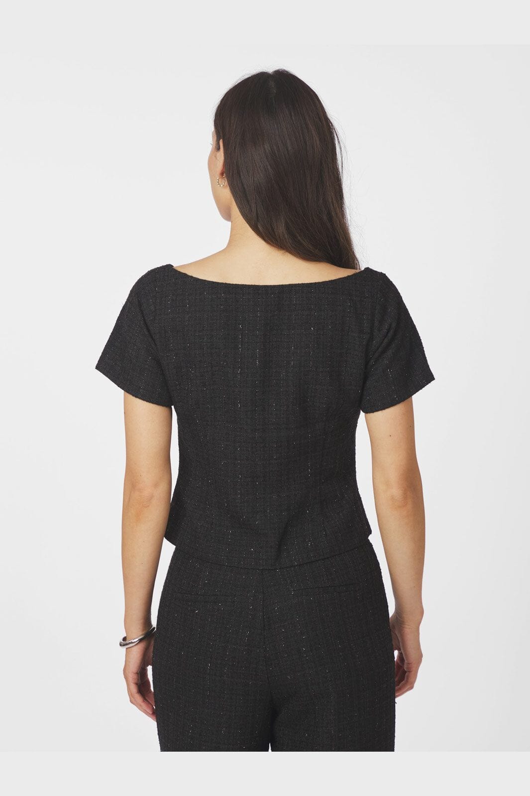 Neo Noir - Tango Boucle Top 166929 - 100 - Black