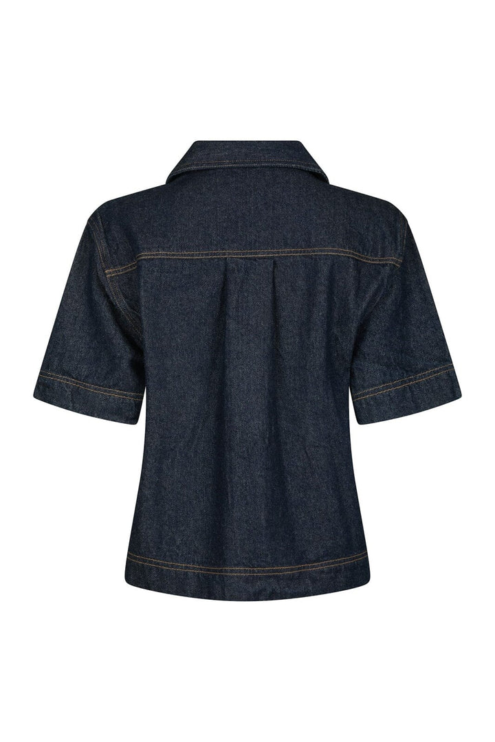 Neo Noir - Tiki Denim Shirt 164303 - 534 - Dark Blue