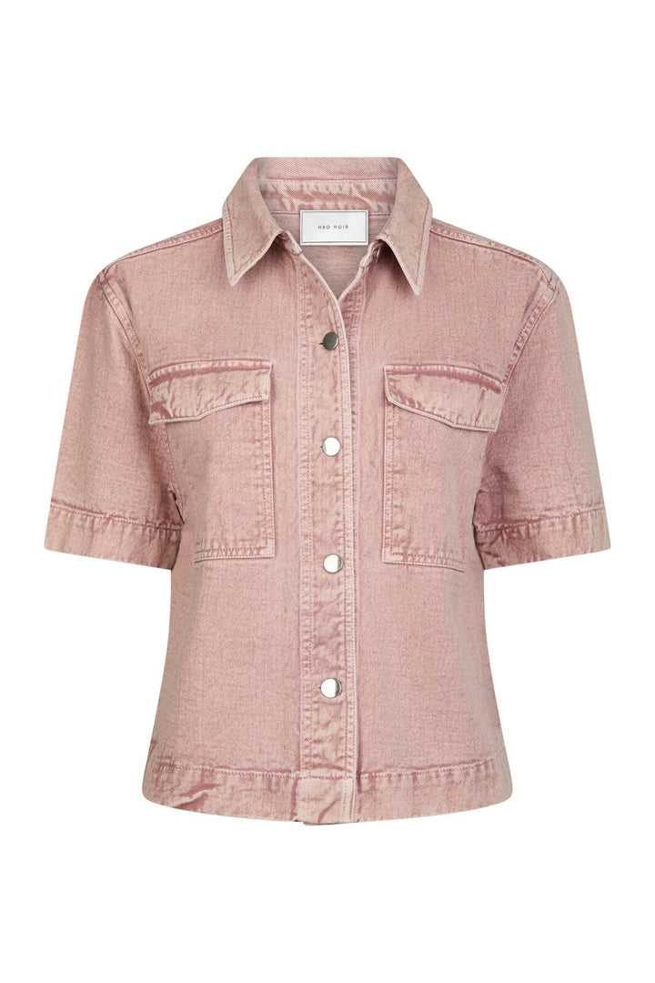 Neo Noir - Tiki Solid Shirt 166370 - 171 - Ash Rose