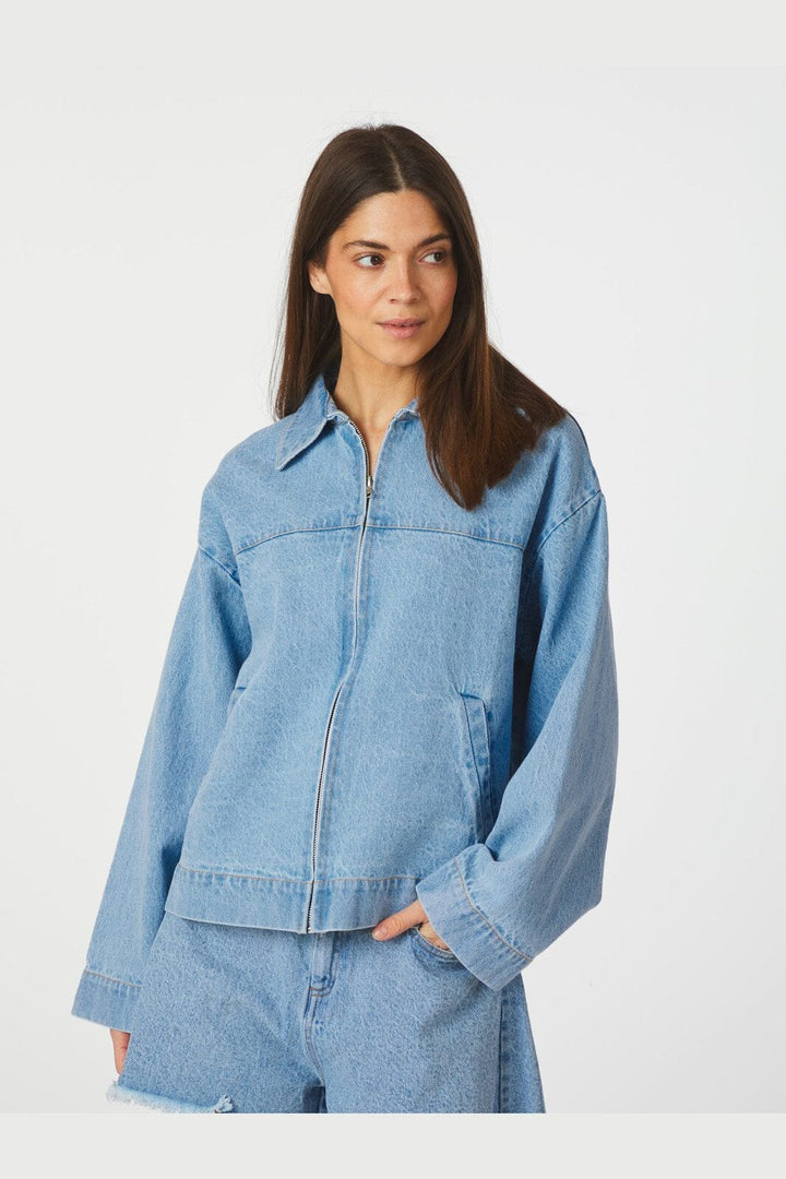 Neo Noir - Titan Denim Jacket 165669 - 145 - Light Blue