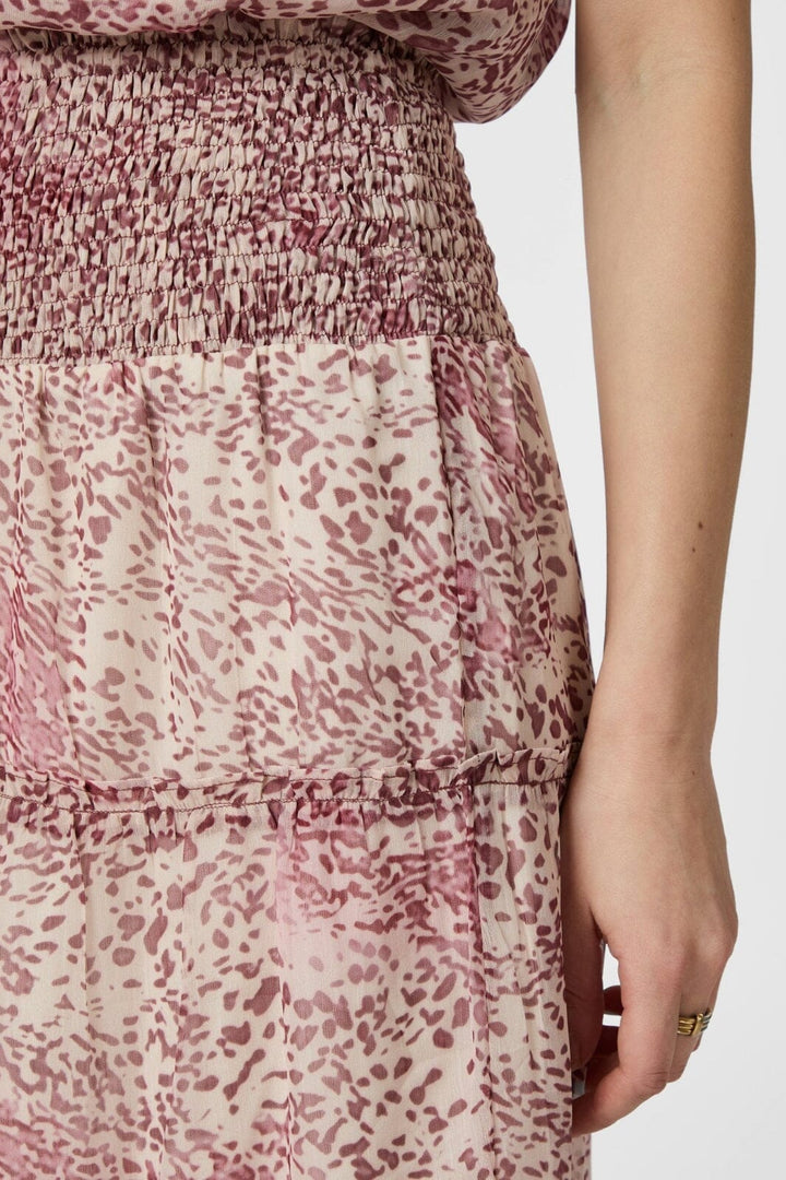 Neo Noir - Todo Blur Graphic Skirt 166060 - 823 - Evening Rose