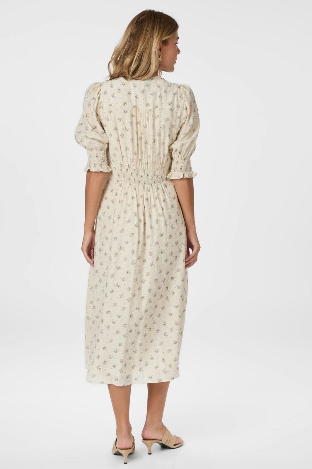 Neo Noir - Valley Soft Fleur Dress 166218 - 122 - Creme