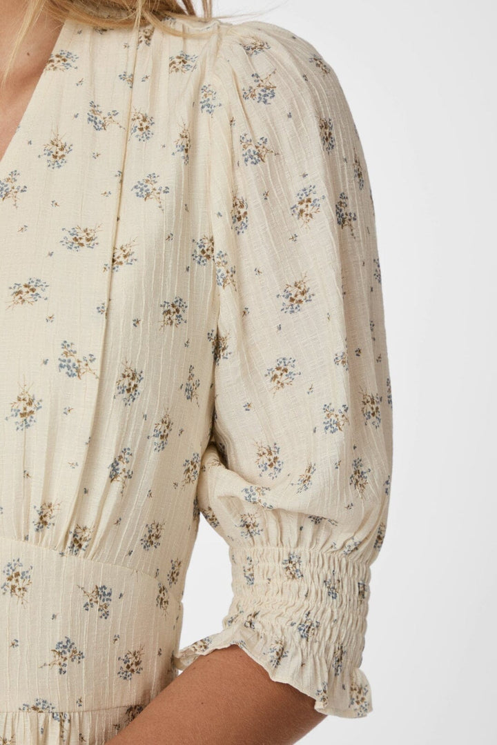 Neo Noir - Valley Soft Fleur Dress 166218 - 122 - Creme