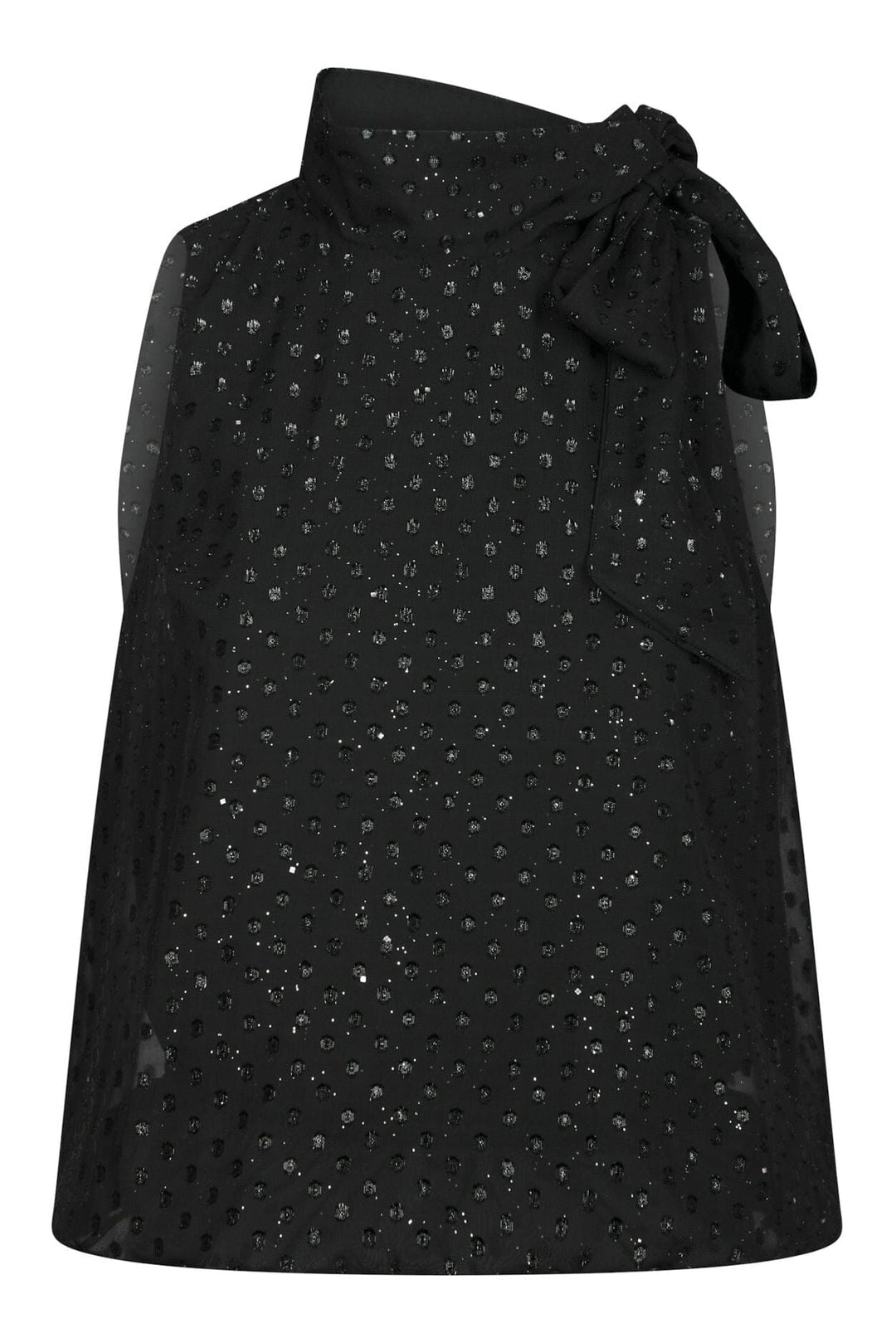 Neo Noir - Veda Glitz Dot Top 171181 - 100 - Black Toppe 