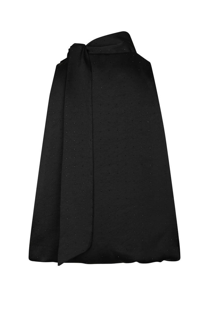 Neo Noir - Veda Heavy Sateen Bedaz Top 167432 - 100 - Black