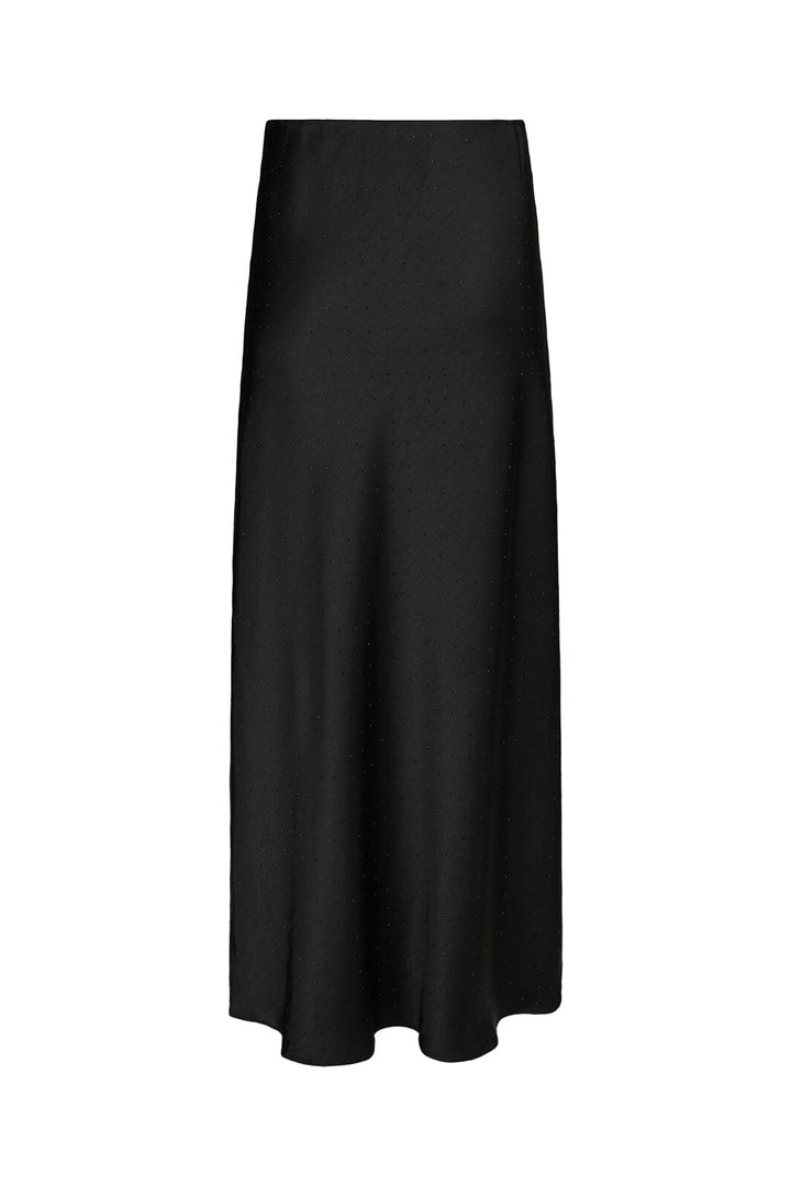 Neo Noir - Viso Heavy Sateen Bedaz Skirt 166890 - 100 - Black