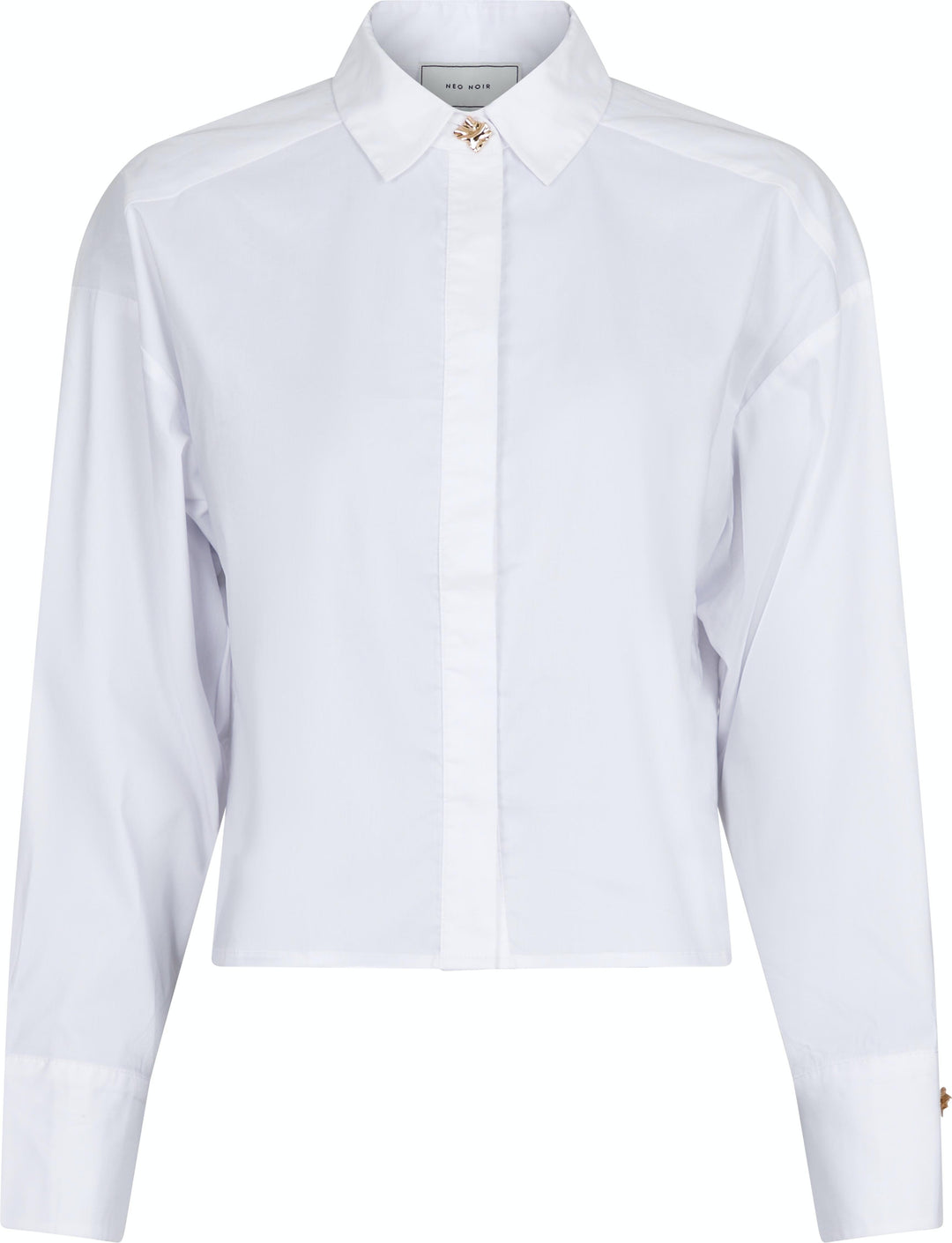 Neo Noir - Wisla Poplin Shirt - White