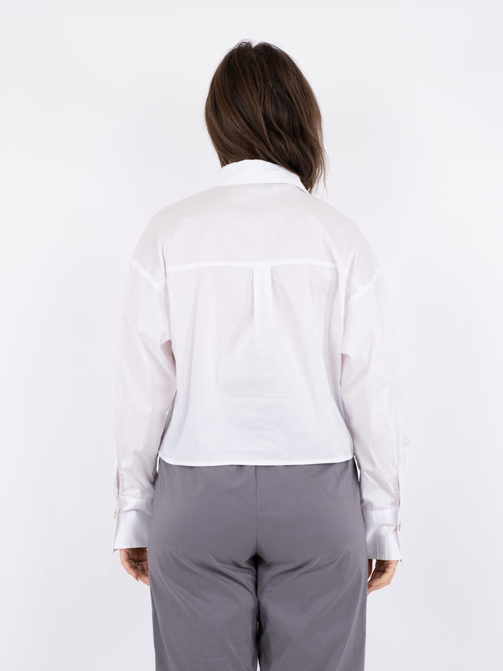 Neo Noir - Wisla Poplin Shirt - White