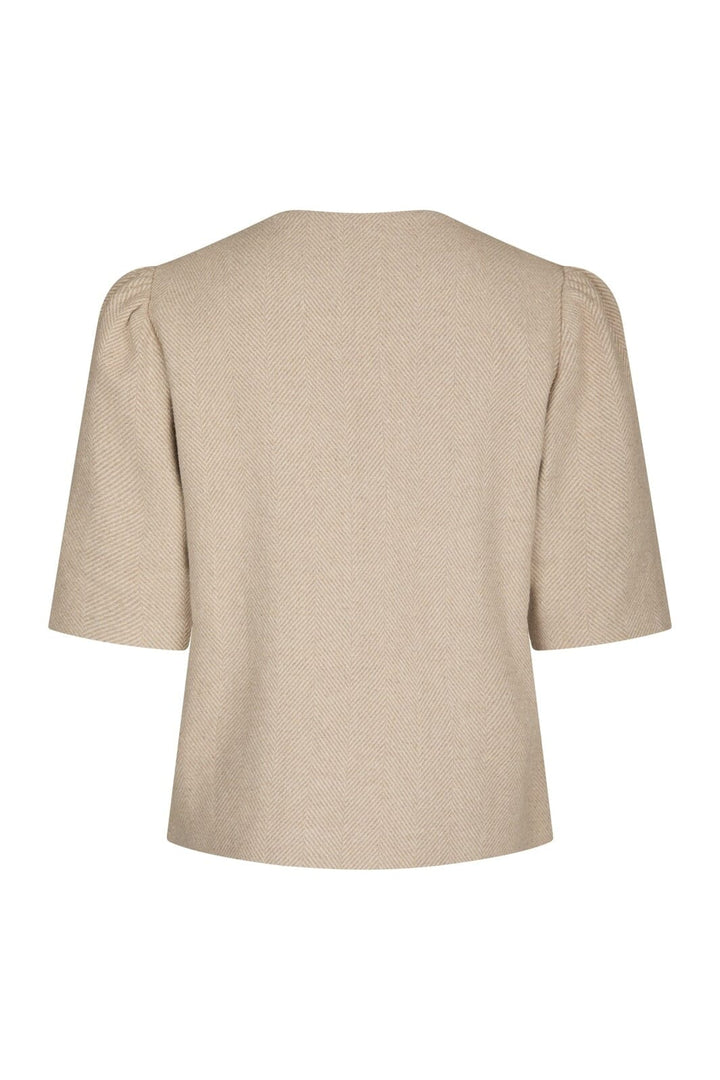 Neo Noir - Xanthe Light Herringbone Blazer 167111 - 213 - Sand