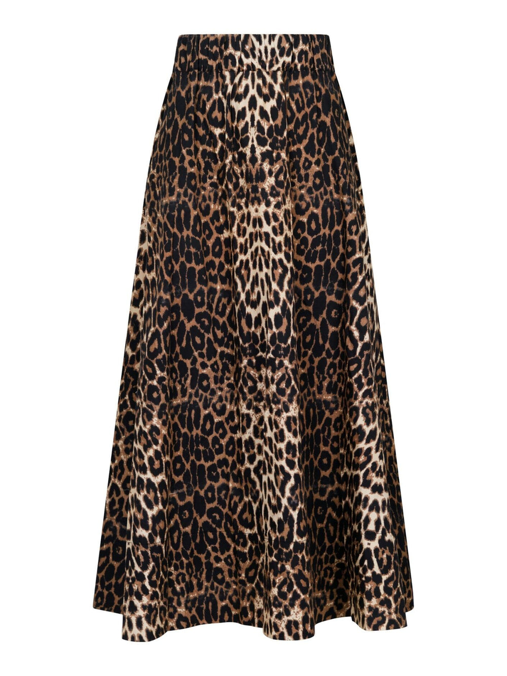 Neo Noir - Yara Leo Long Skirt - Leopard Nederdele 