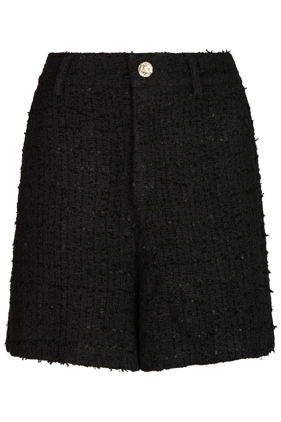 Neo Noir - Zanya Boucle Shorts 167198 - 100 - Black Shorts 
