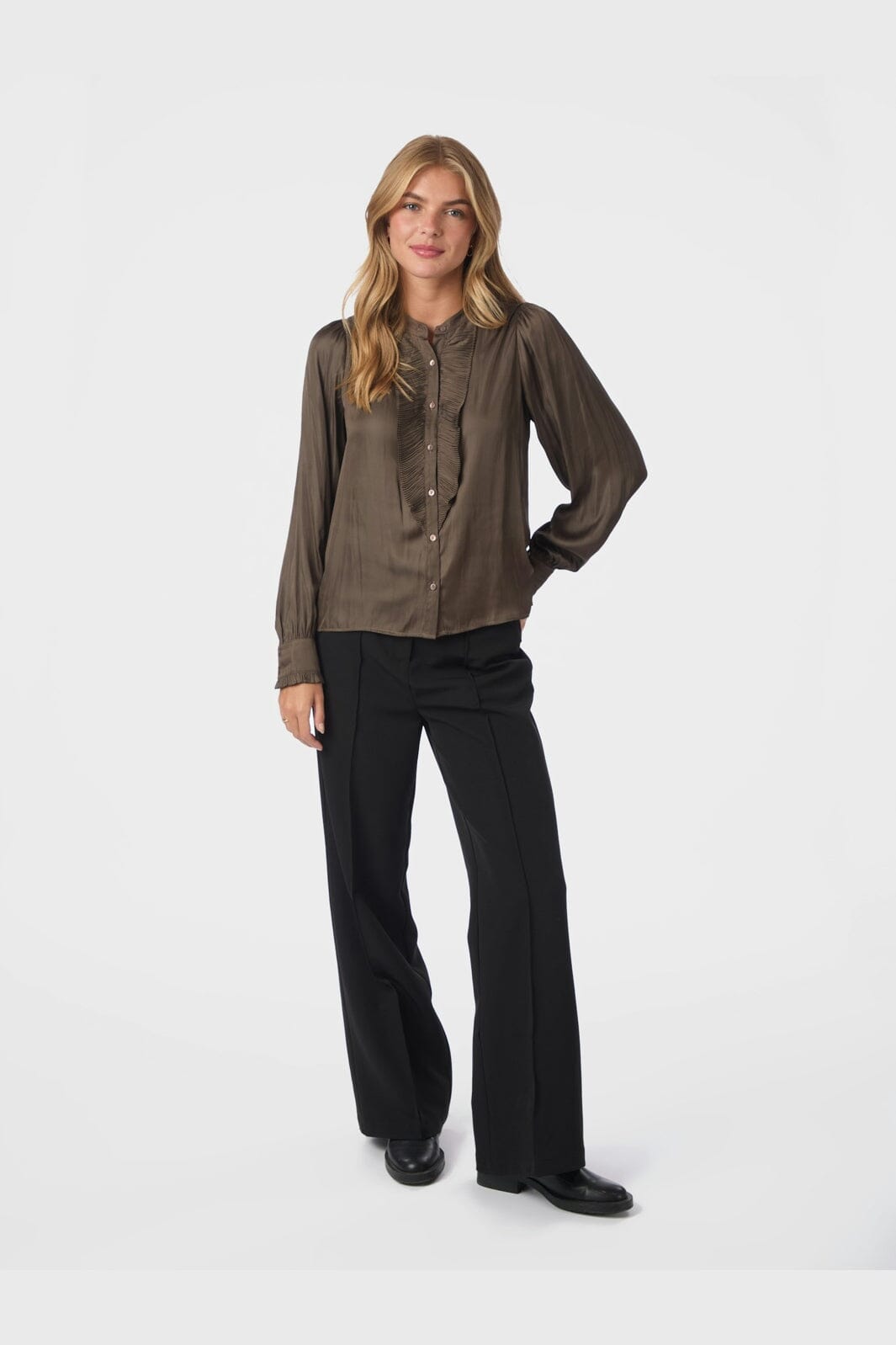 Neo Noir - Zola Blouse 159058 - 210 - Brown