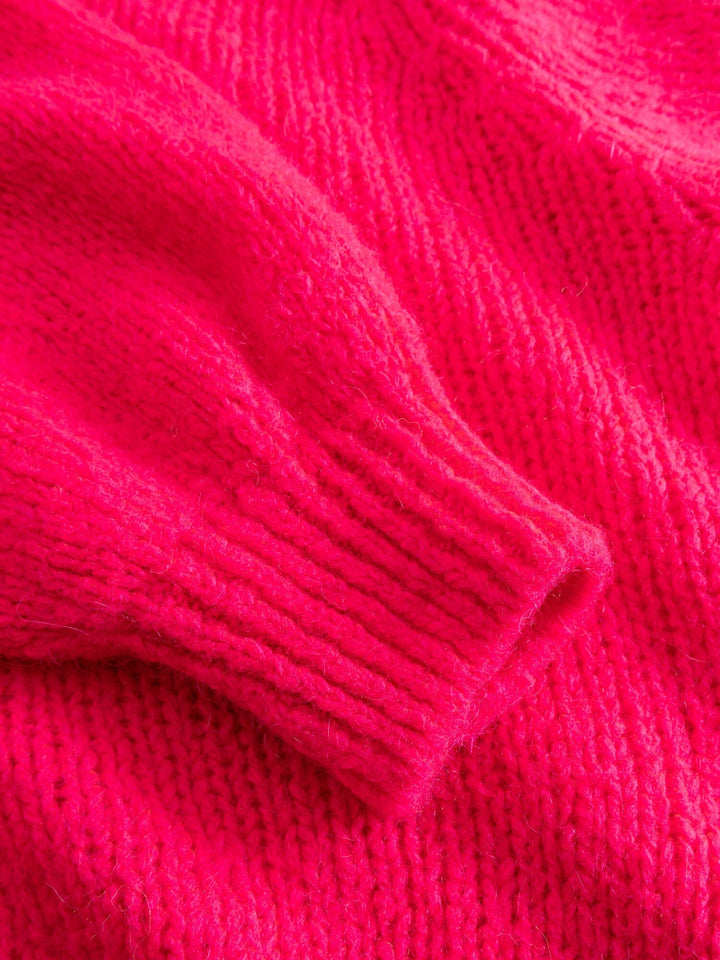 Noella - Fora Knit Cardigan - Poppy Pink Cardigans 