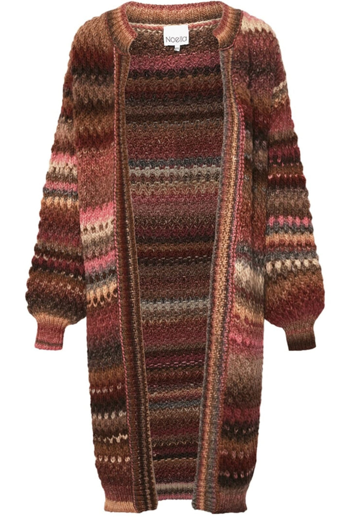 Noella - Gio Knit Cardigan - 1047 Rust Mix Cardigans 