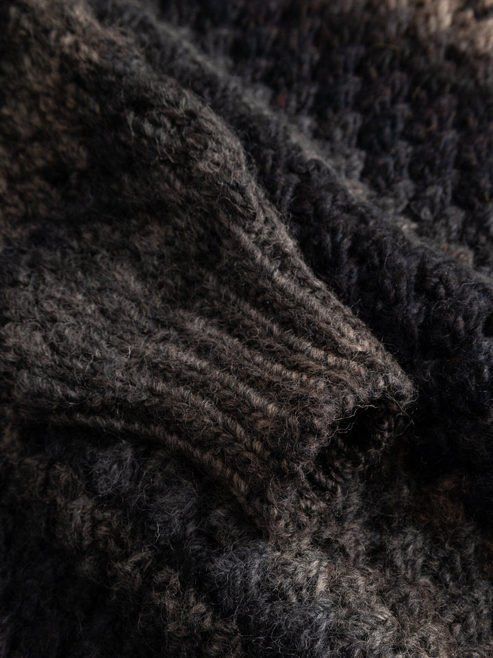 Noella - Gio Knit Sweater 12165005 - 1415 - Brown Grey Mix Strikbluser 