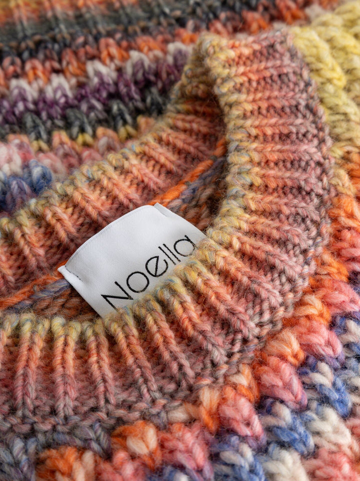Noella - Gio Sweater - Multi Mix Strikbluser 